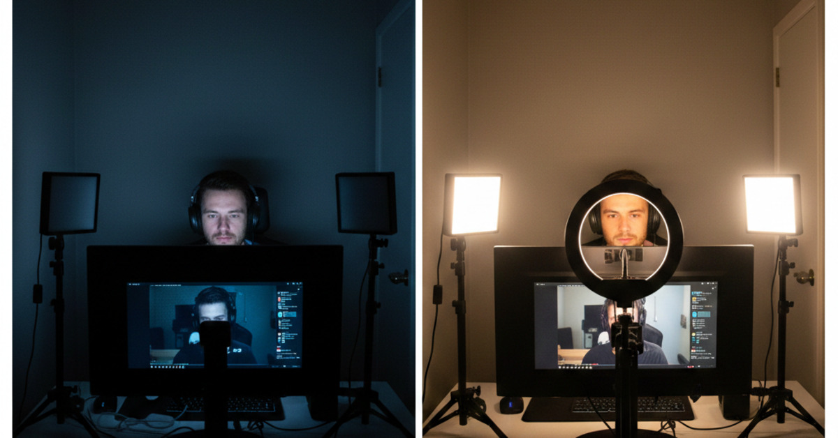 Best Lighting Setup for Streaming in a Small Room