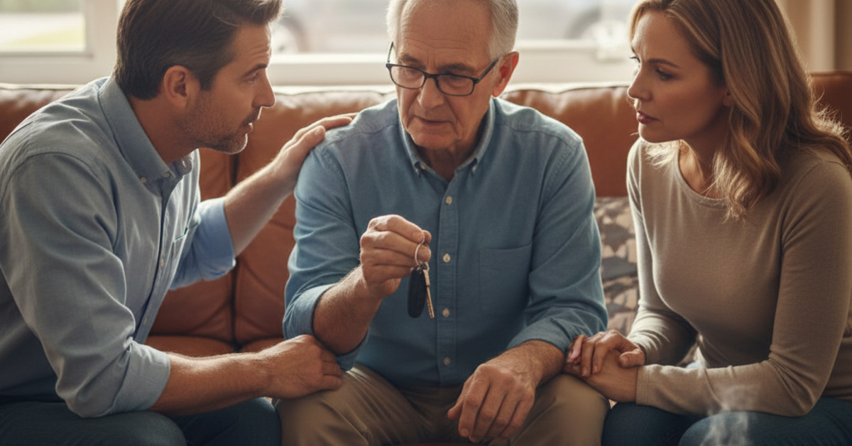 How to Talk to Aging Parents About Giving Up Driving
