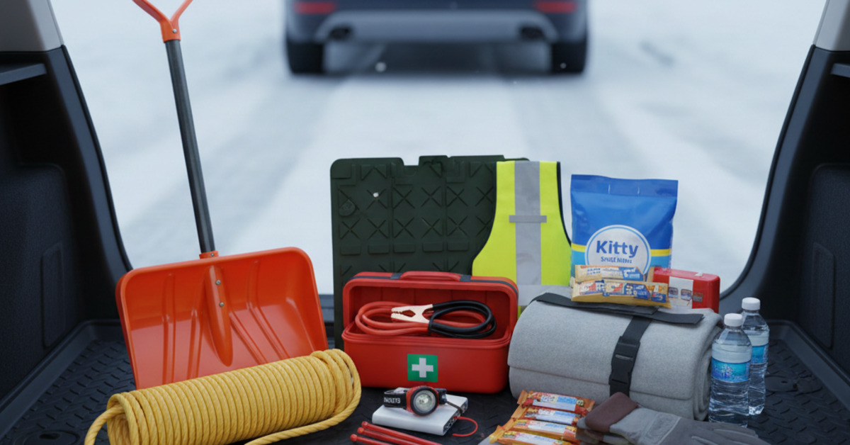10 Essential Items to Keep in Your Car Emergency Kit (Winter Edition)