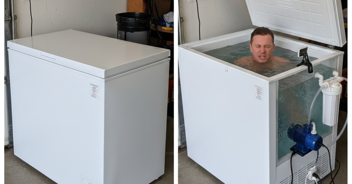 Cold Plunge at Home: DIY Chest Freezer Setup Guide