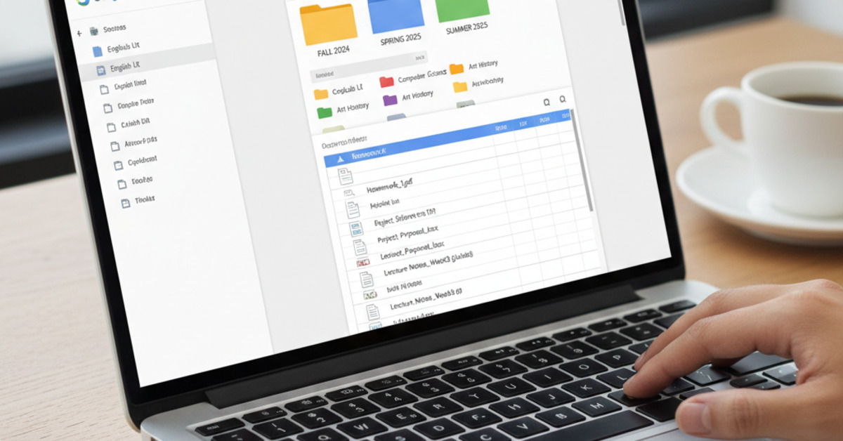 How to Organize Google Drive for Multiple Semesters