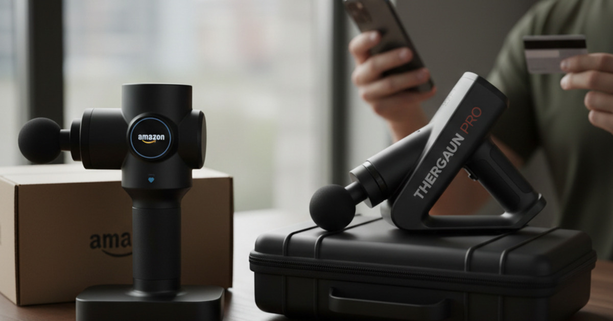 Massage Gun Review: Cheap Amazon Brand vs. Theragun