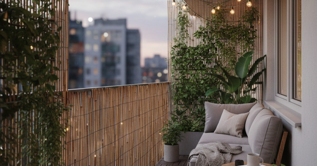 Balcony Privacy Ideas for Apartment Dwellers