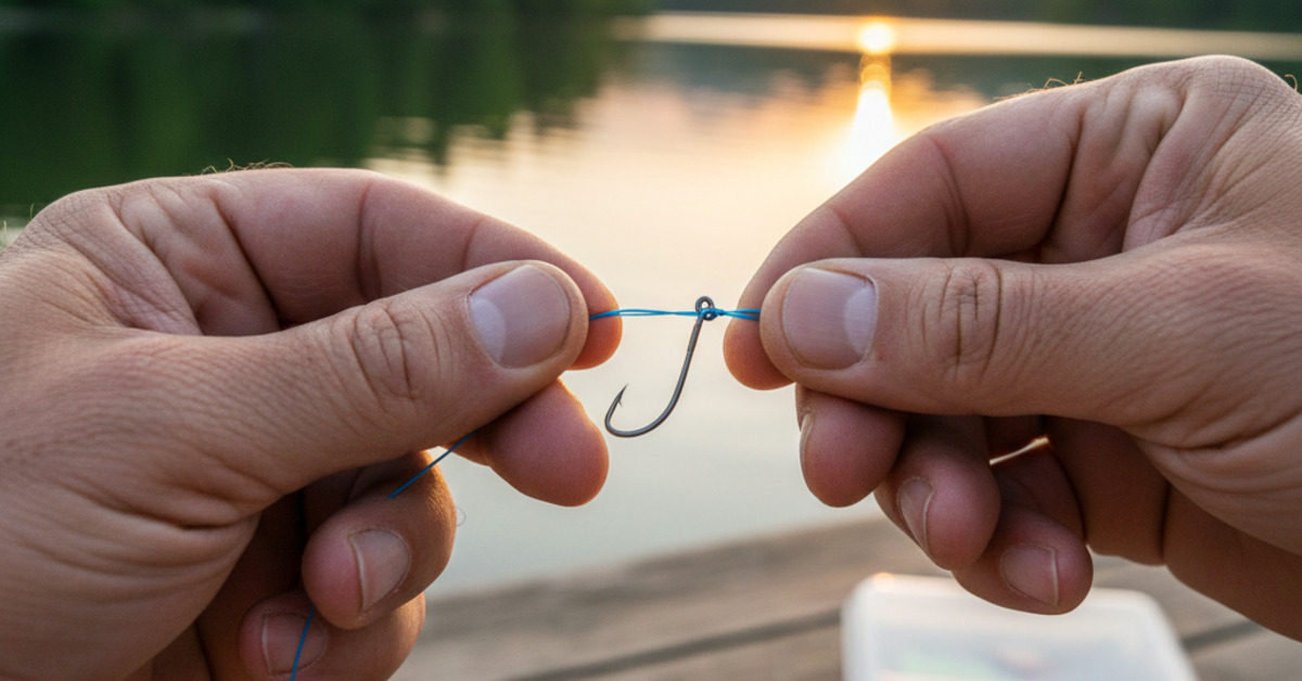 How to Tie Basic Fishing Knots (Palomar & Clinch)