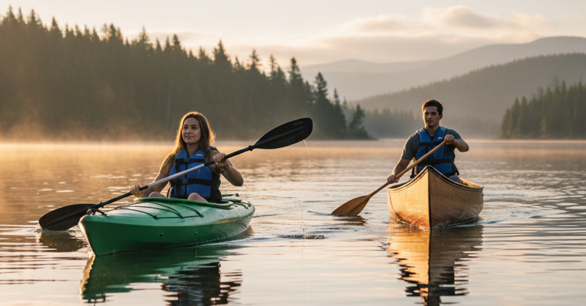 Kayak vs. Canoe: Which is Better for Solo Beginners?