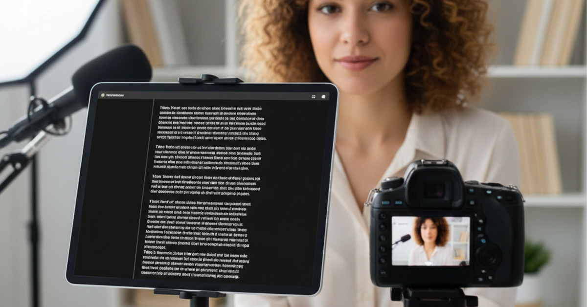 Best Teleprompter Apps for iPad/Tablet