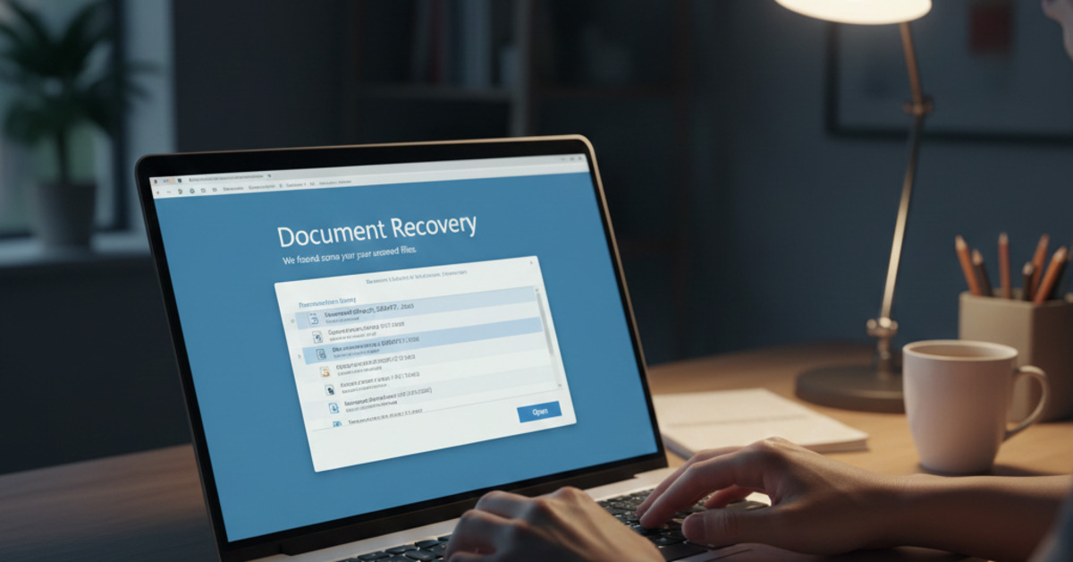 How to Recover Unsaved Word Documents
