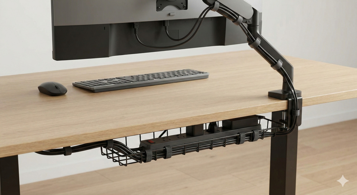 Cable Management Hacks for a Tidy Desk Setup