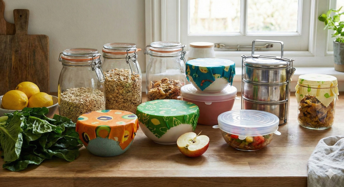 Best Plastic-Free Food Storage Alternatives on a Budget