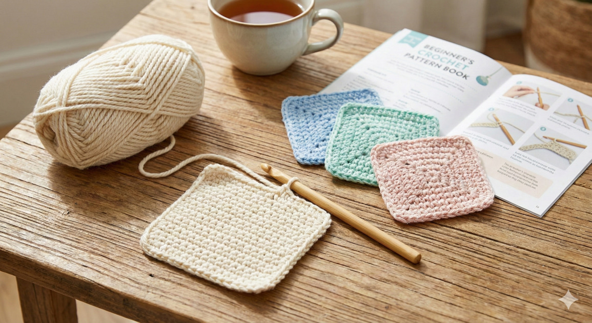 5 Easy Crochet Patterns for Complete Beginners