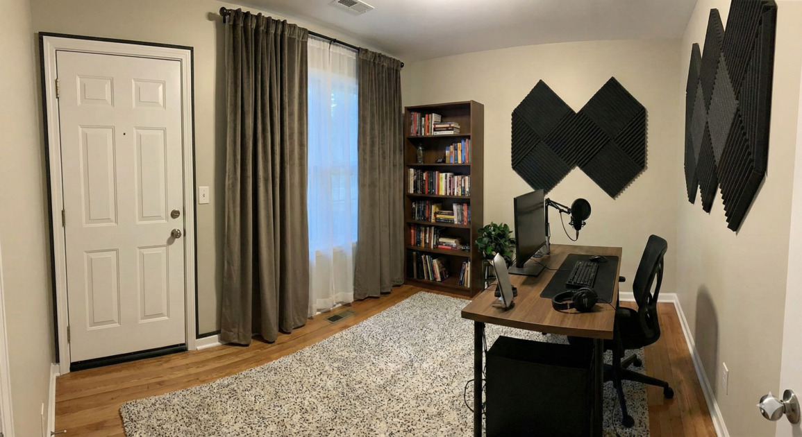 How to Soundproof a Home Office on a Budget