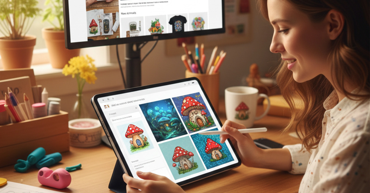 A Beginner’s Guide to AI Image Generators for Etsy Sellers