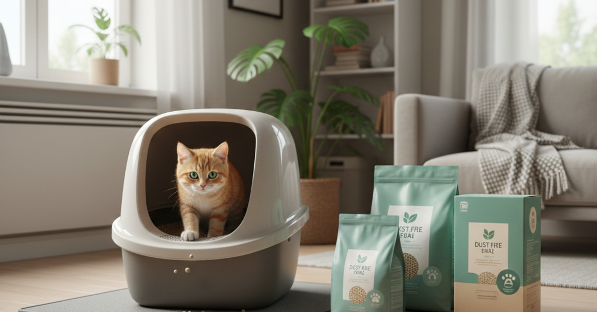 Best Cat Litter for Small Apartments (Dust-Free Options)