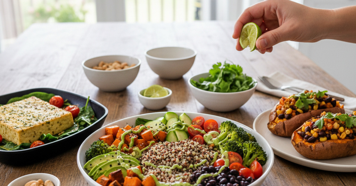 5 Ingredient Vegan Dinners That Take 15 Minutes