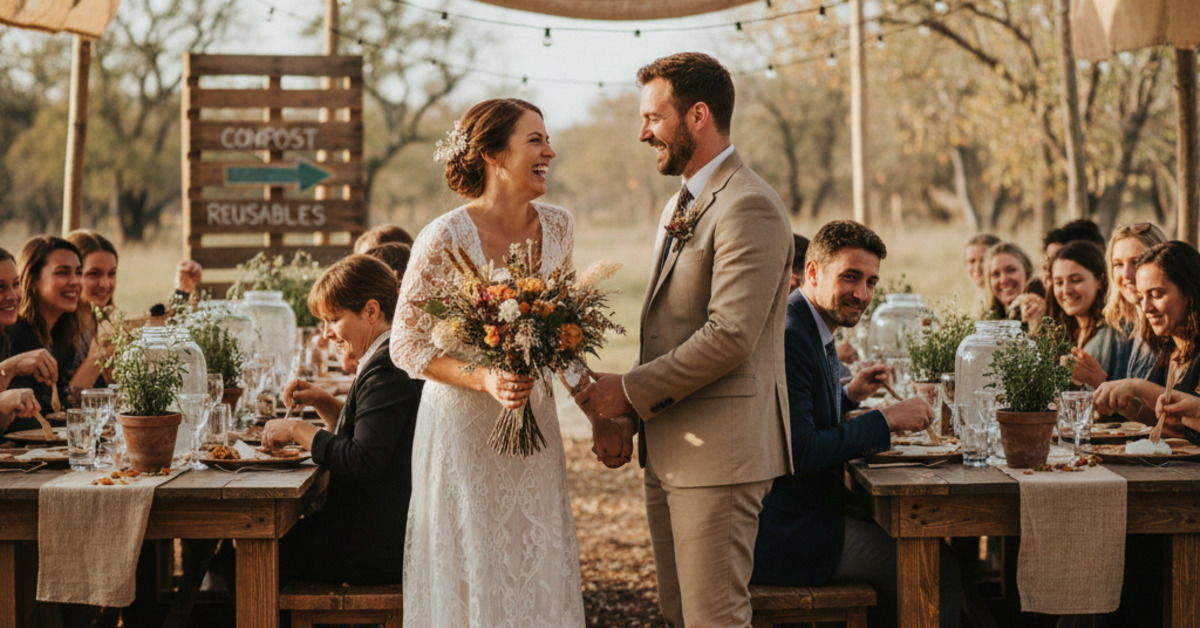 How to Plan a Zero-Waste Wedding for Under $5,000
