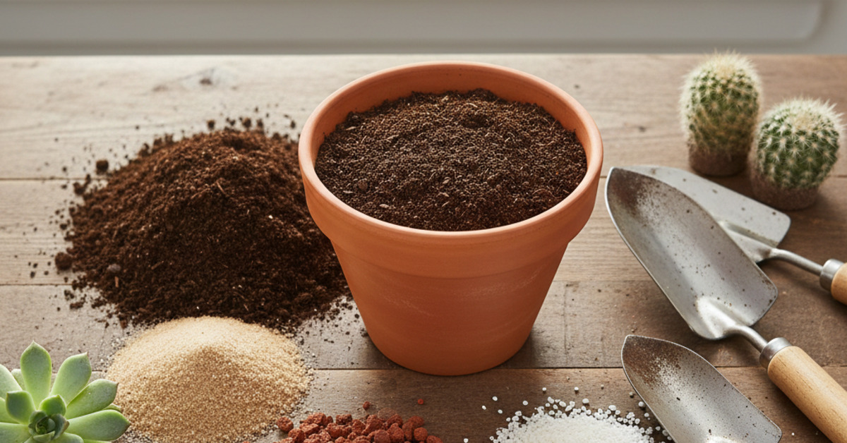 Best Soil Mix Recipe for Succulents and Cacti