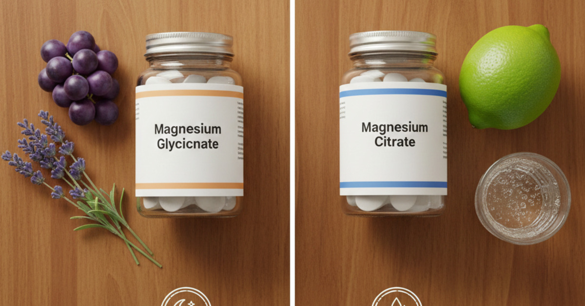Magnesium Glycinate vs. Citrate: Which is Best for Sleep?