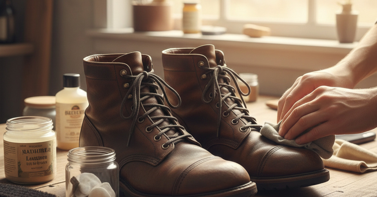 How to Restore Thrifted Leather Boots