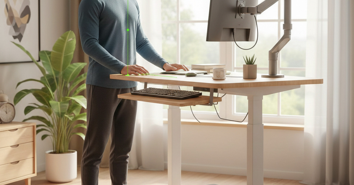 Standing Desk Setup Guide to Prevent Back Pain