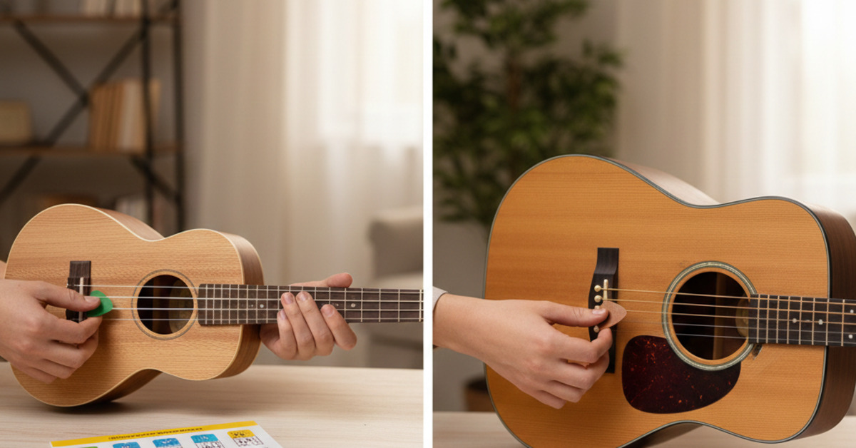 Ukulele vs. Guitar: Which is Easier to Learn?
