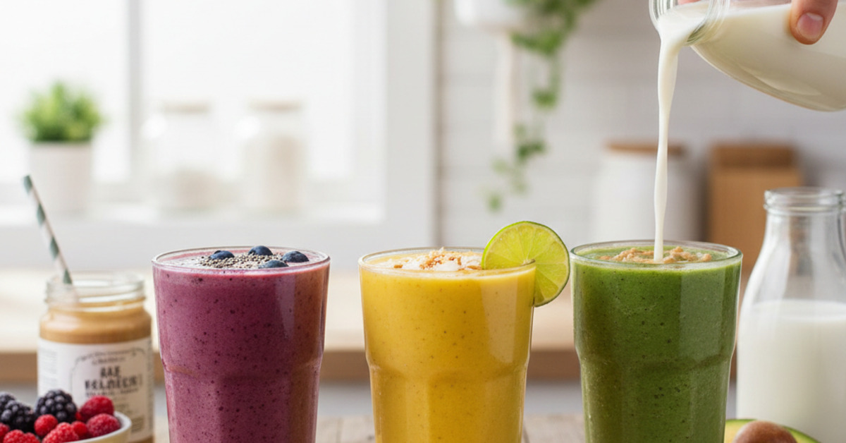 Dairy-Free Smoothie Recipes That Actually Taste Creamy